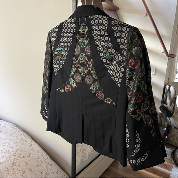 Zadig & Voltaire Valdy Mix Patch Jacket EU 34 - Picture 5 of 10